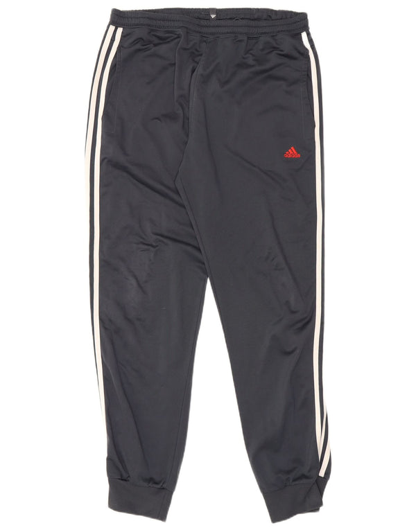 Мужские спортивные брюки Adidas Joggers UK 42/44, большой темно-синий полиэстер