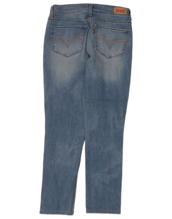 Женские зауженные джинсы Levi's 524 Too Superlow W27 L27, синий хлопок