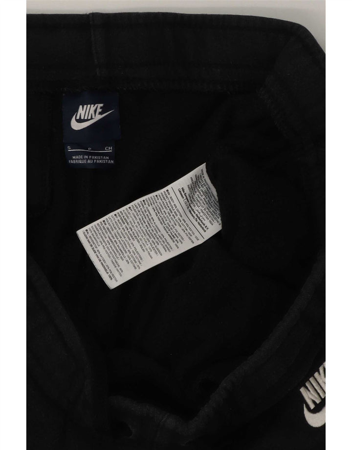 Мужские спортивные брюки Nike, маленькие черные, хлопковые