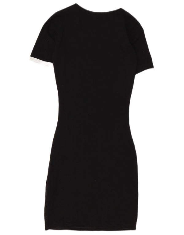 Женское платье-футболка с рисунком FILA UK 4 XS, черный хлопок