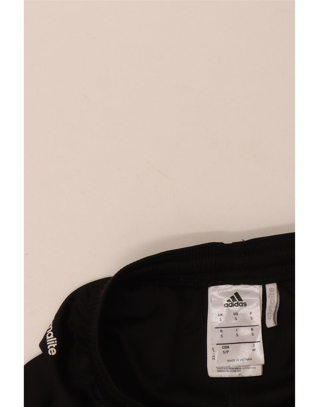 Мужские спортивные шорты Adidas Climalite, маленькие черные из полиэстера