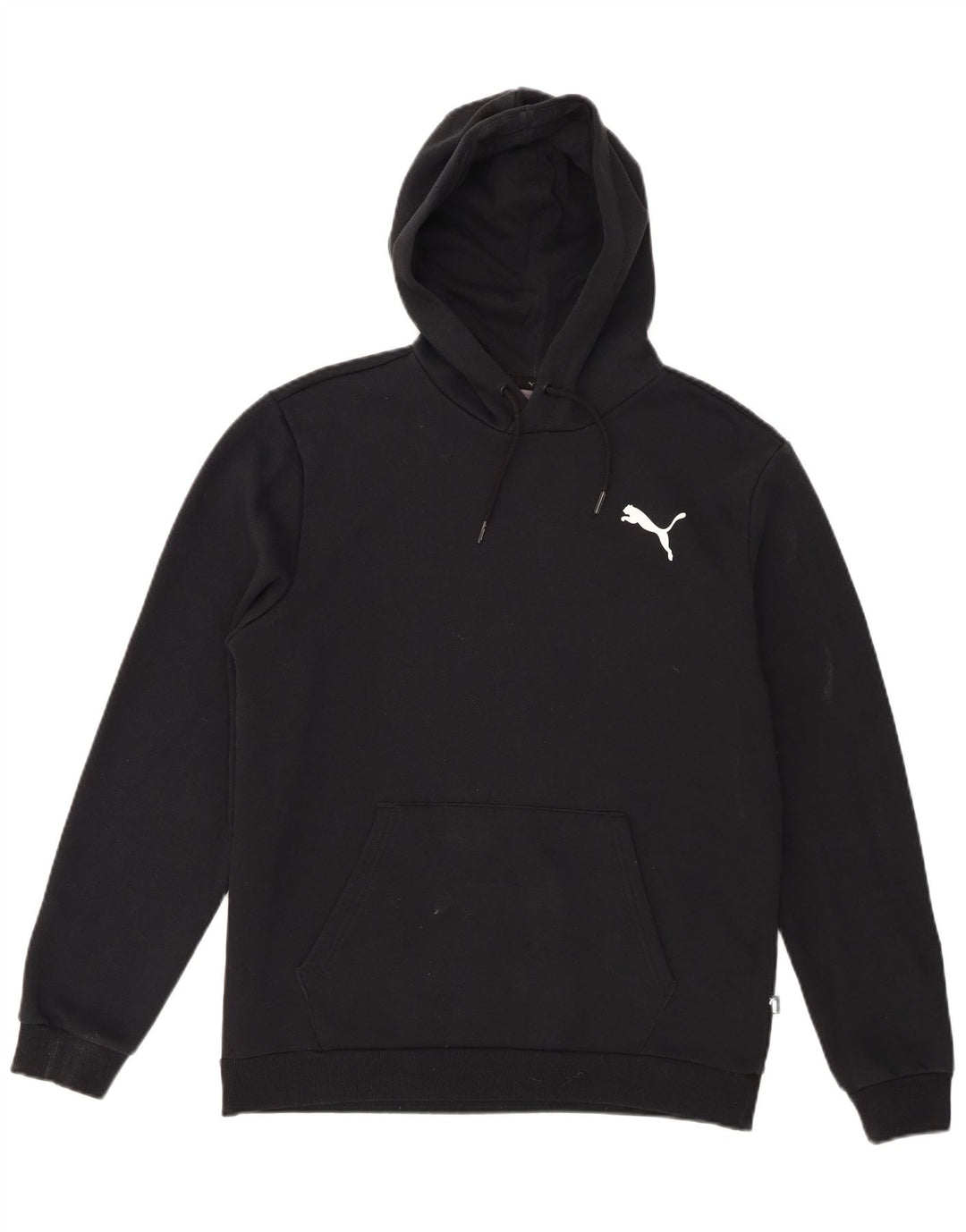 Мужской джемпер с капюшоном Puma, средний черный, хлопок