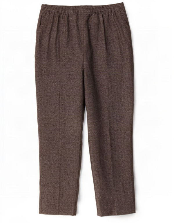 Женские брюки чинос Marks & Spencer UK 14, большие W34 L28, серые в крапинку