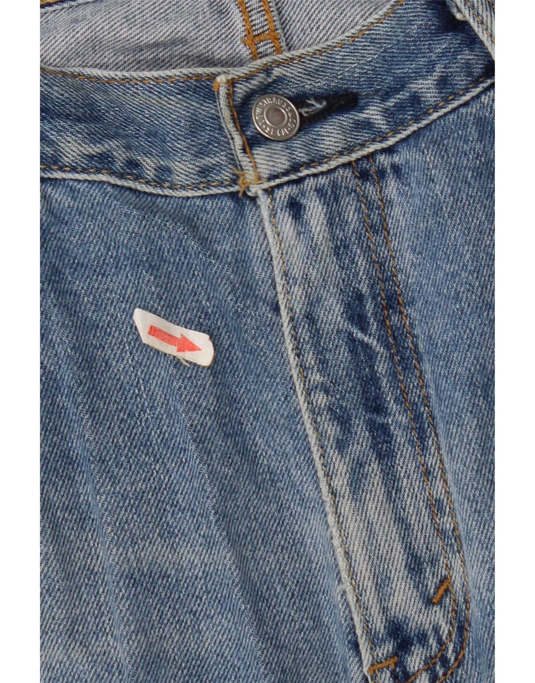 Мужские прямые джинсы Levi's 505 W33 L30 синие, хлопок