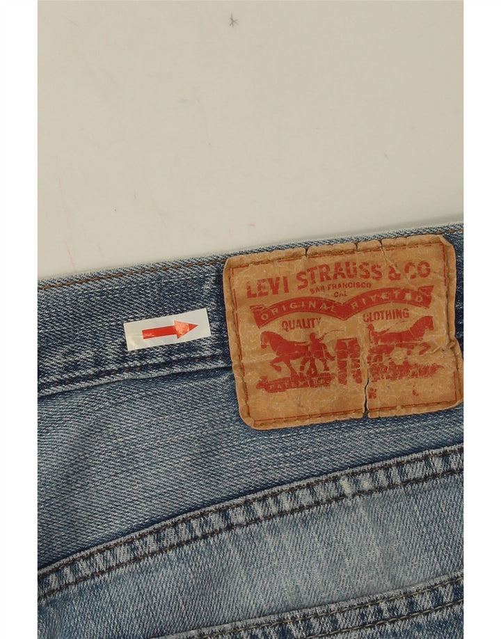 Мужские прямые джинсы LEVI'S W32 L26 синие, хлопок