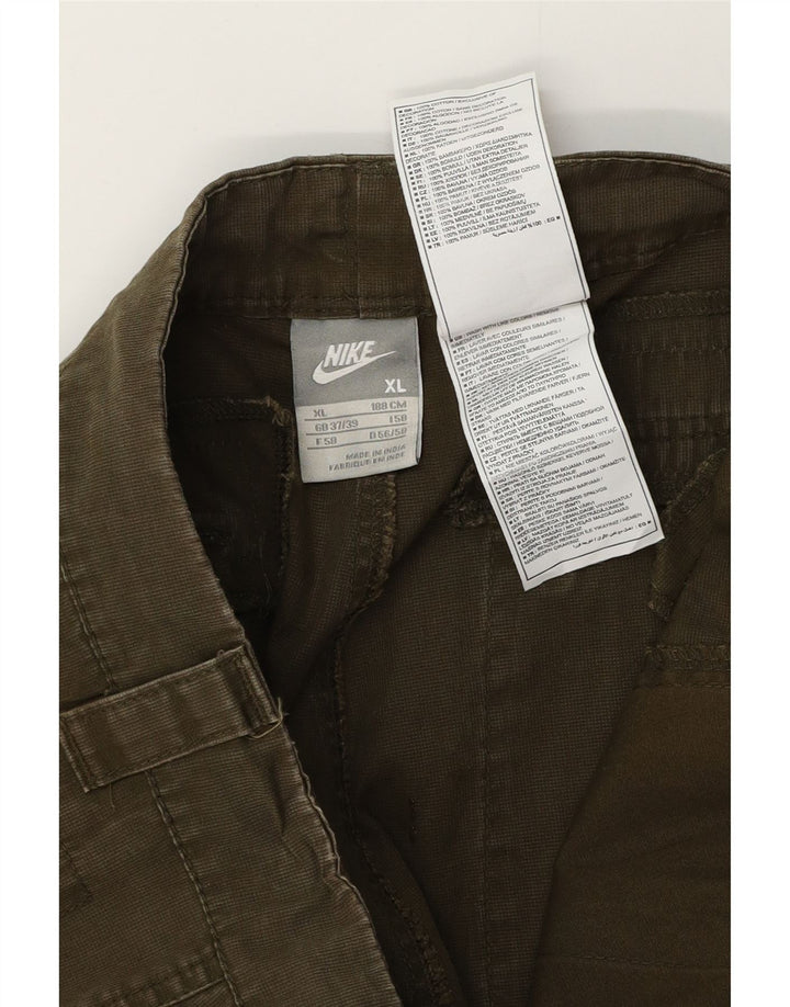 Мужские шорты-карго Nike XL W38, хлопок цвета хаки