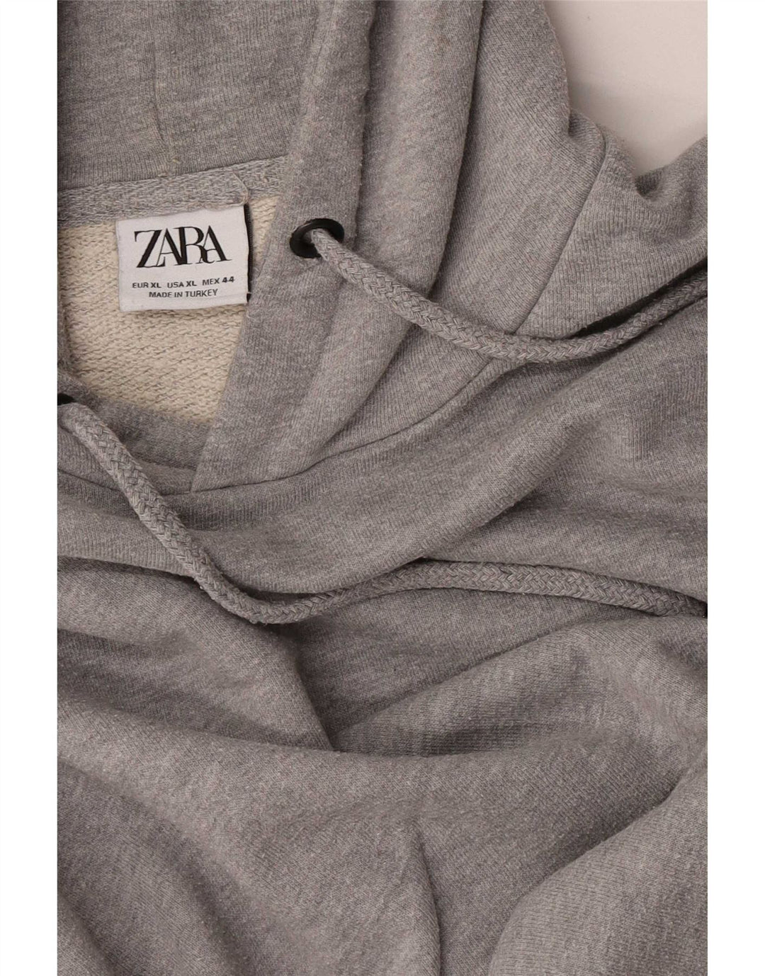 Мужской джемпер с капюшоном Zara XL серый