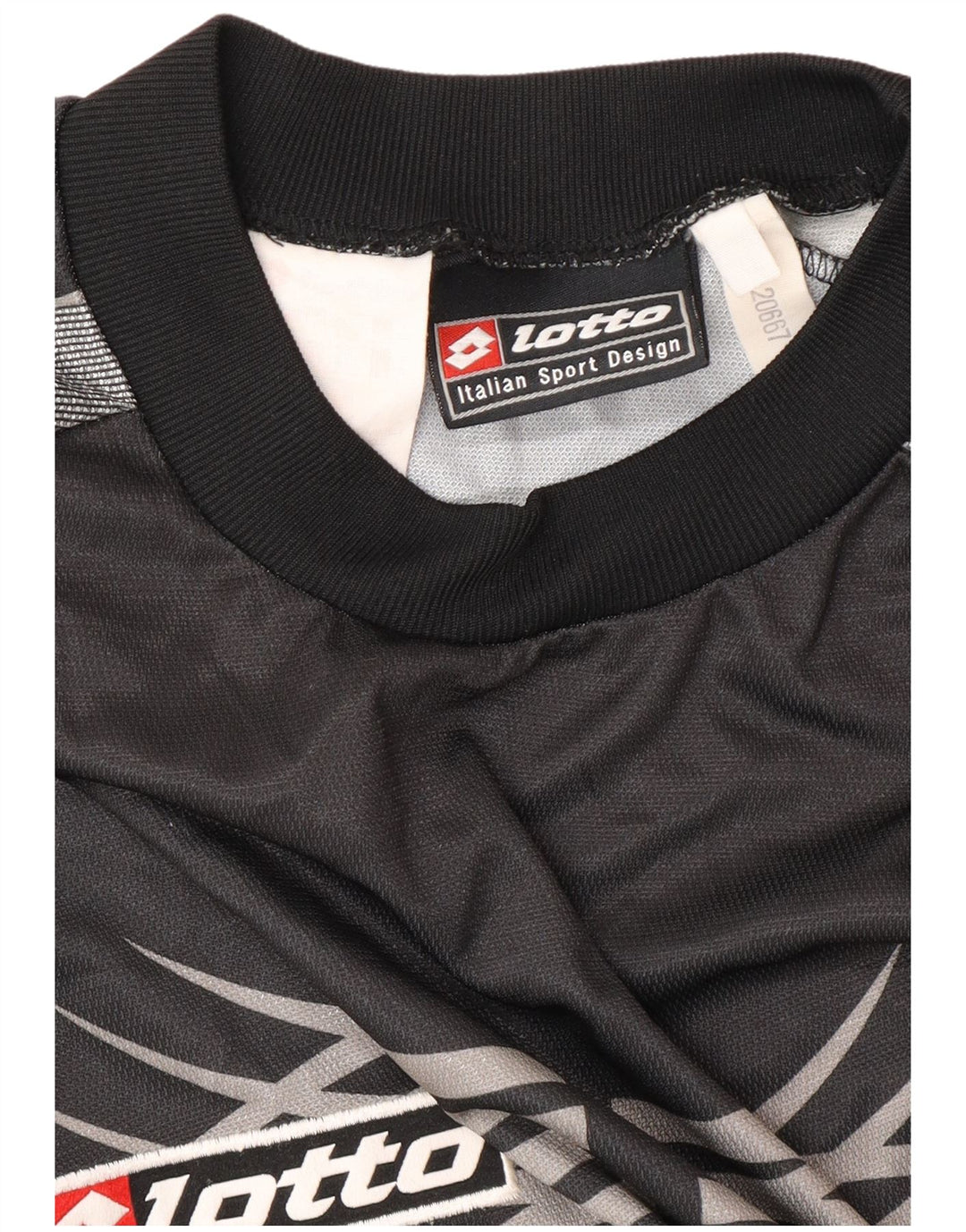 Мужская футболка LOTTO Juventus 2001-2002, домашний трикотаж с рисунком, большой черный спортивный цвет