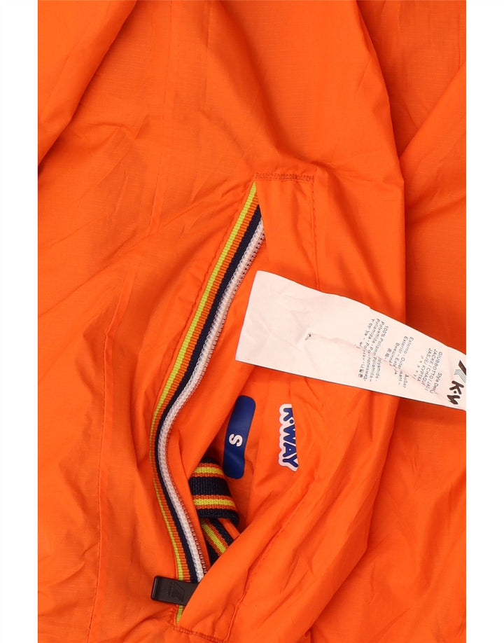 Мужская двусторонняя куртка K-WAY с капюшоном UK 36, маленькая, серая, полиамид