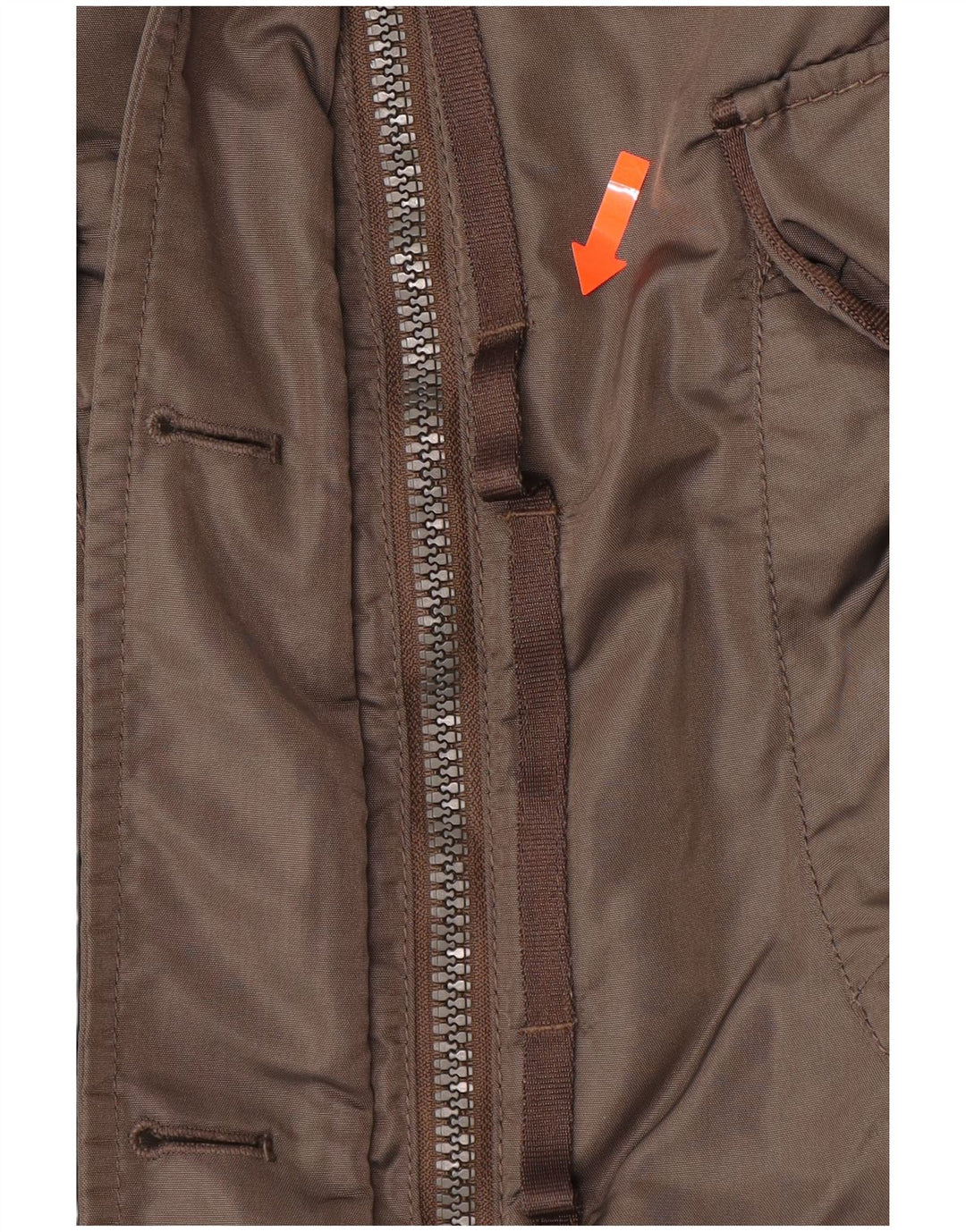 PEUTEREY Женское стеганое пальто с капюшоном IT 40, маленький, хаки, полиэстер