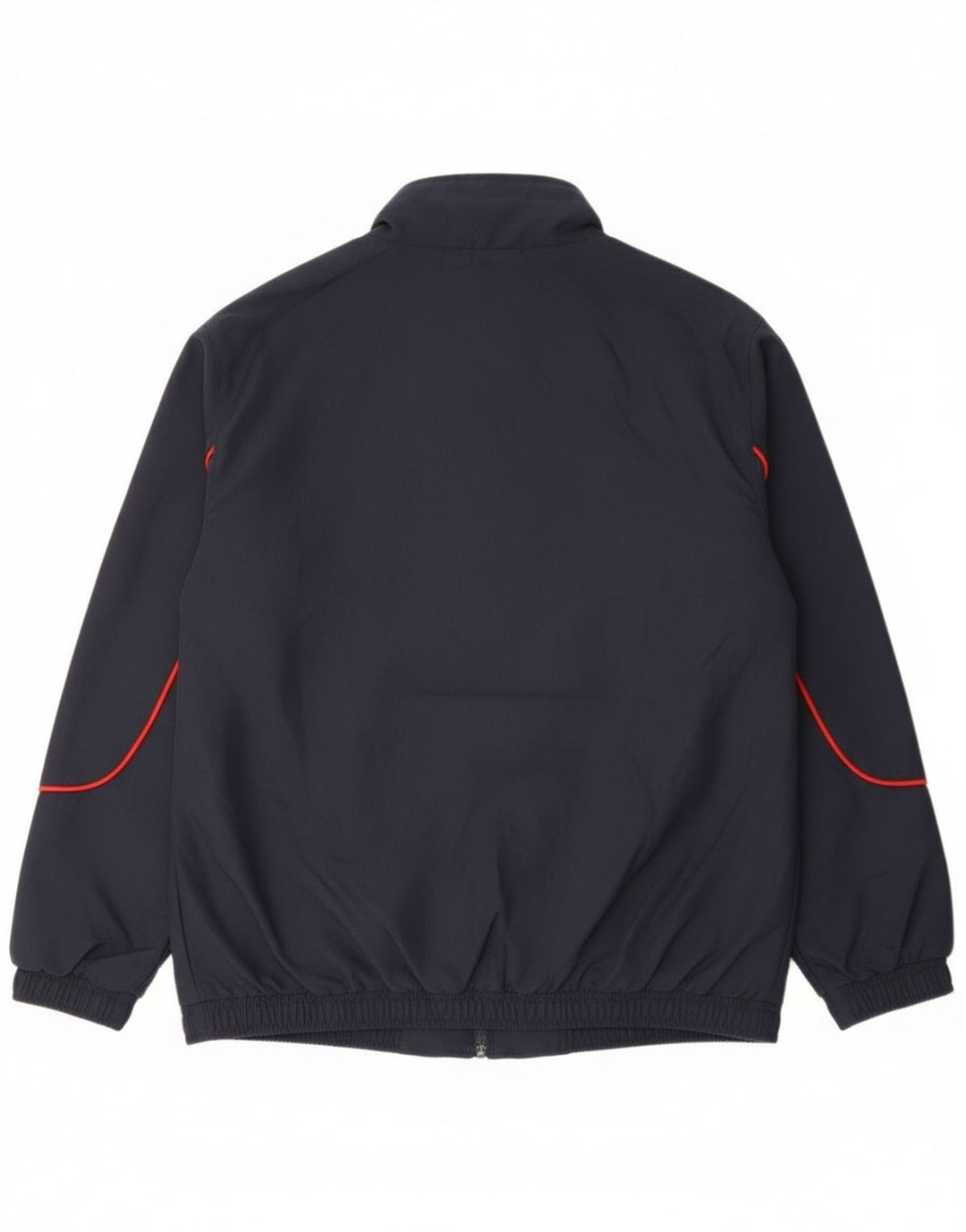 Спортивный костюм Reebok для мальчиков, верхняя куртка 15–16 лет, XL, темно-синий, с цветными блоками