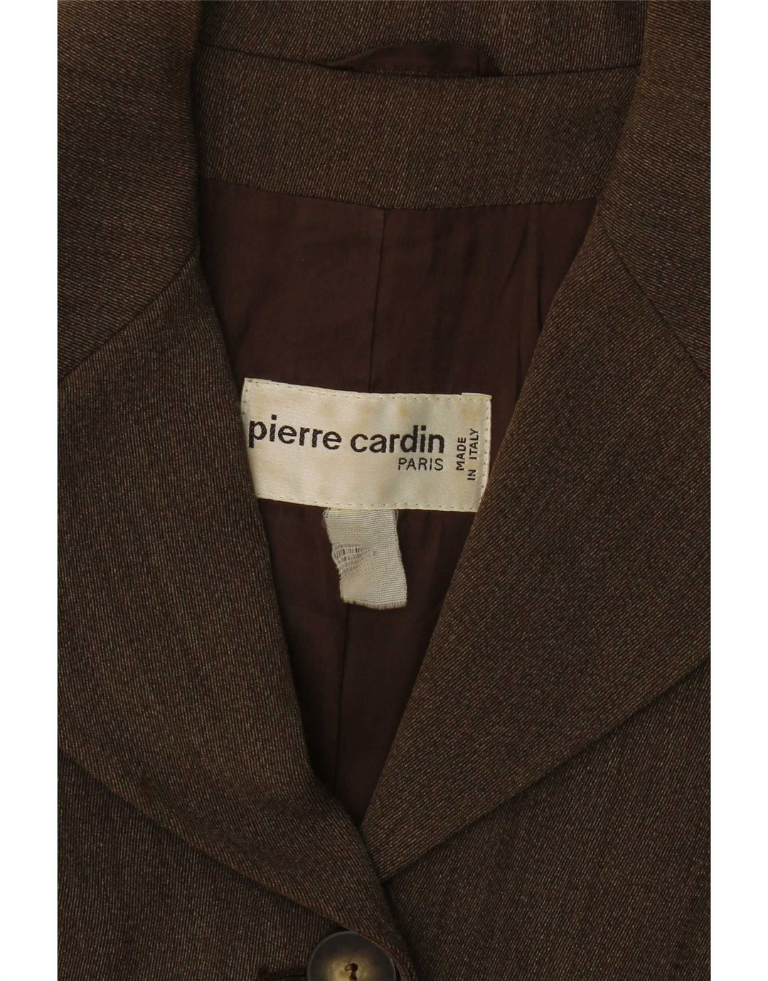 Женский пиджак Pierre Cardin на 4 пуговицах UK 14 Средний Коричневый