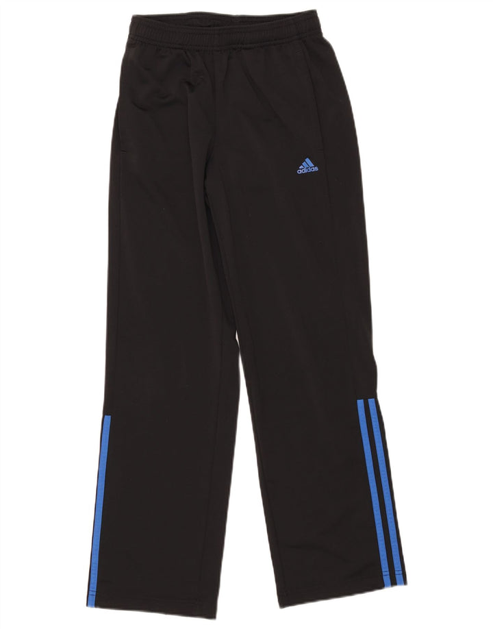 Спортивные брюки Adidas для мальчиков 11-12 лет, черный полиэстер