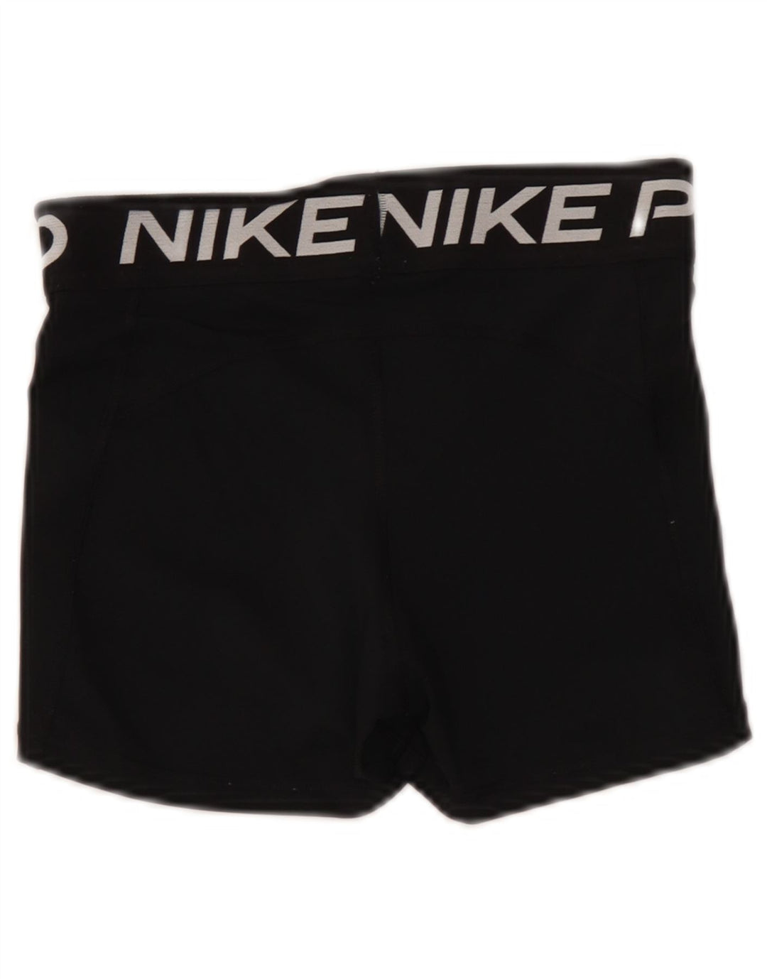 Женские спортивные шорты Nike Dri Fit с графическим рисунком UK 8, маленькие черные из полиэстера