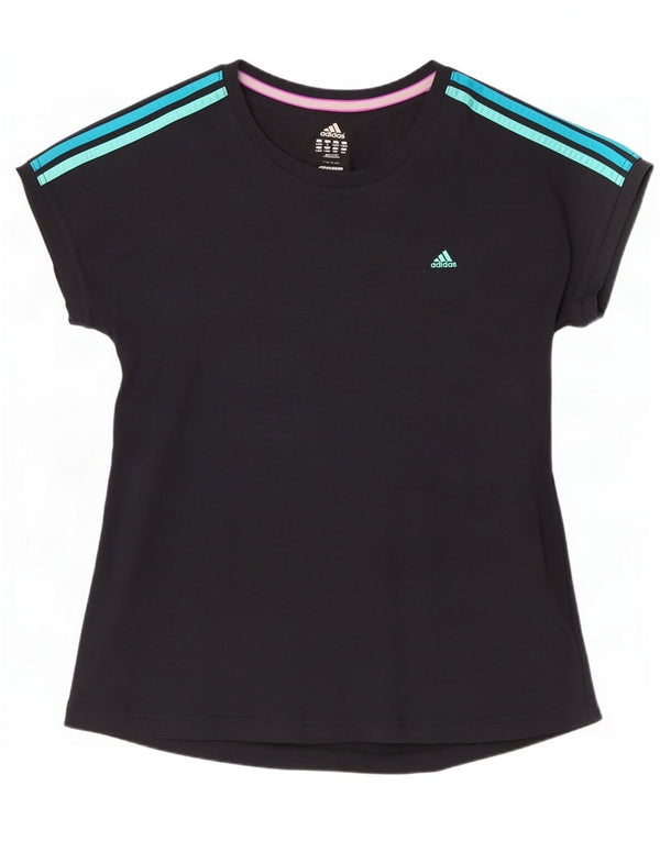 Женская футболка Adidas Climalite Top UK 16/18, большая черная