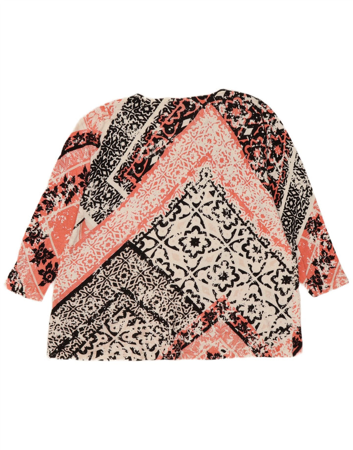 Женский топ с рукавом 3/4 Marks & Spencer, Великобритания, 14 больших разноцветных цветов