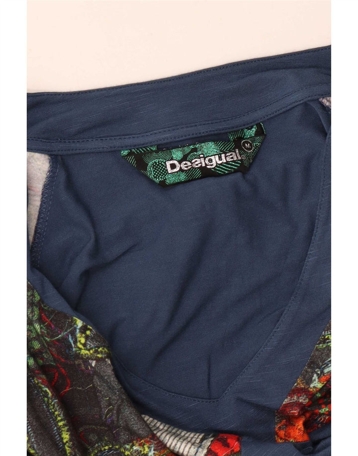 Женское платье-футляр Desigual UK 12, средний разноцветный с геометрическим узором