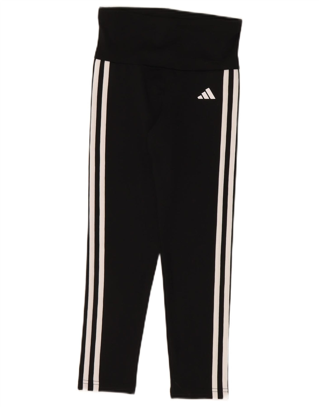 Леггинсы Adidas Aeroready для девочек 9-10 лет, черный полиэстер