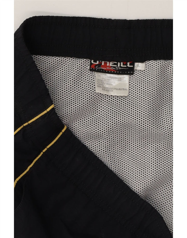 Мужские шорты для плавания O'Neill с рисунком, большие черные, из полиэстера