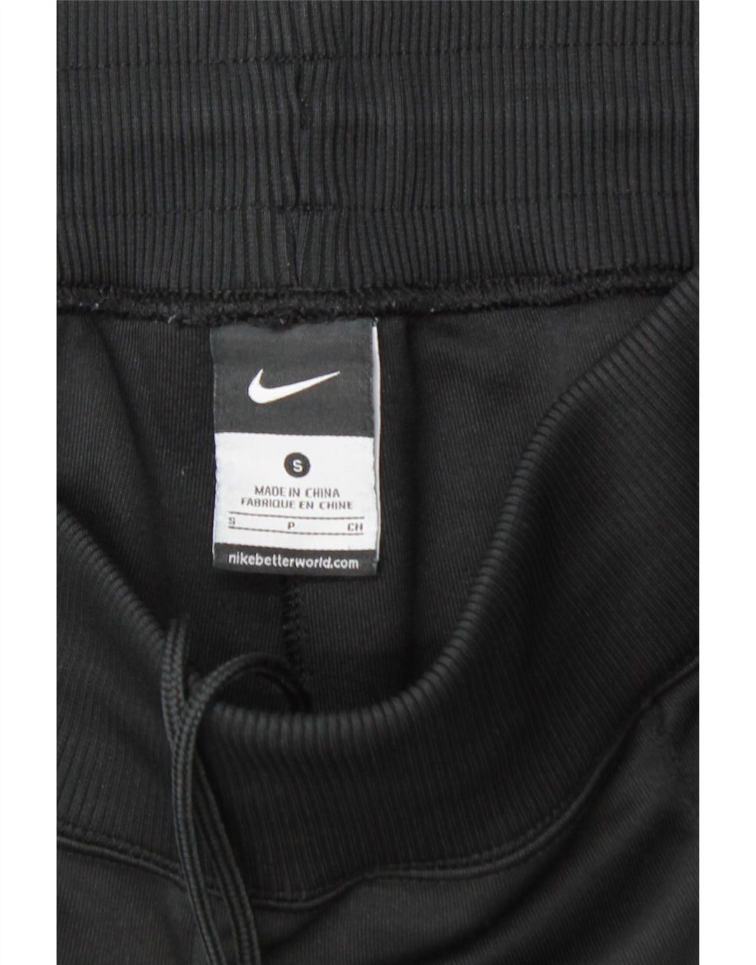 NIKE Womens Tracksuit Trousers UK 10 Small  Black Polyester