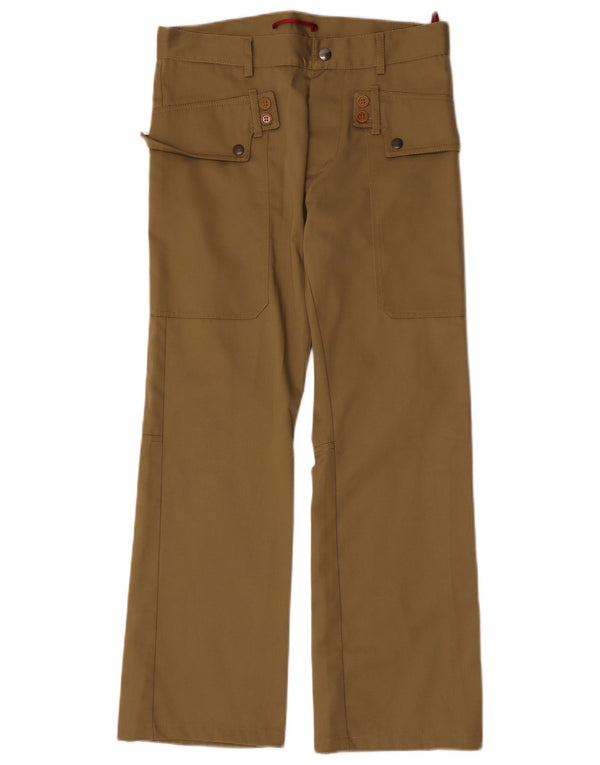 Женские брюки карго David Mayer Bootcut IT 46 Large W31 L29 Хаки