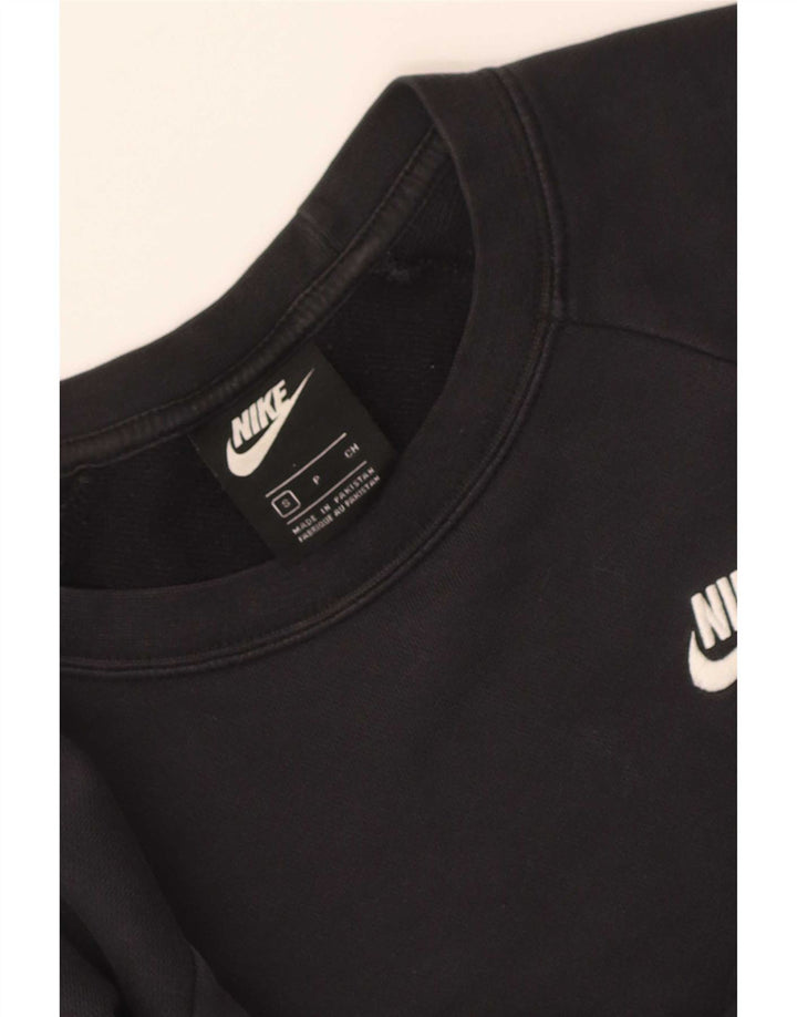 Женский джемпер оверсайз-свитшот Nike UK 10, маленький черный