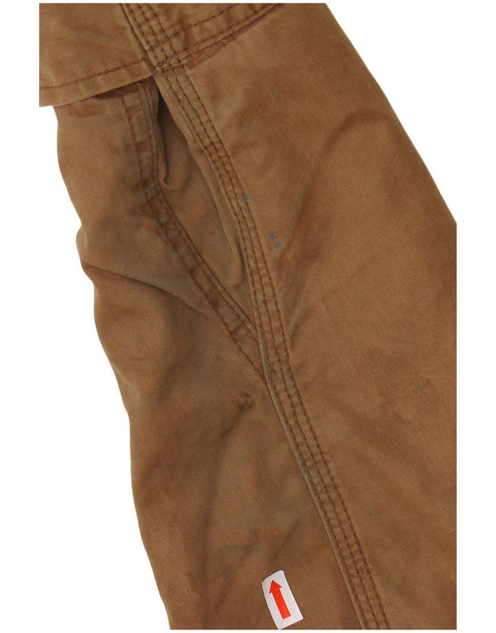 SUPERDRY Мужская куртка-парка из шерпы с капюшоном UK 38 Средний Бежевый Хлопок