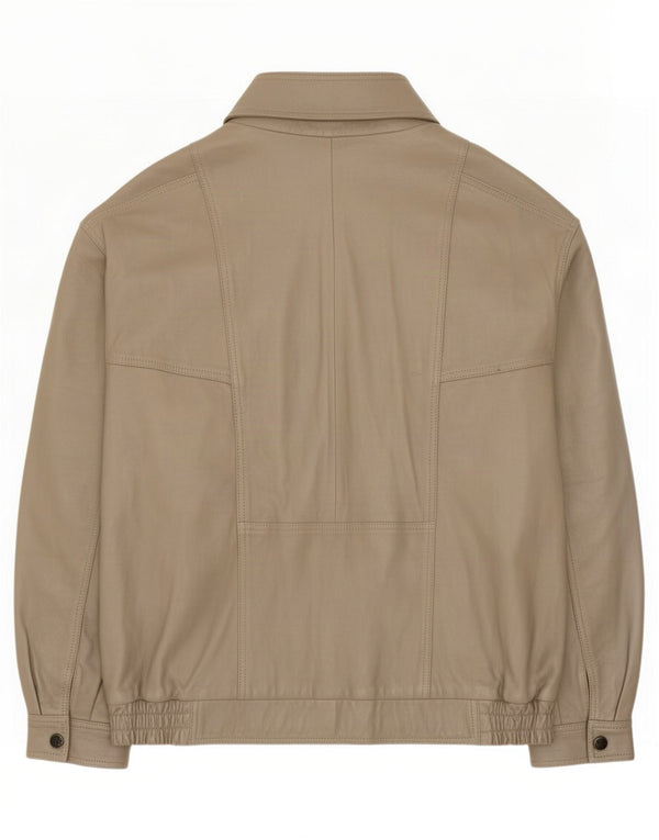Мужская кожаная куртка WESTBURY UK 58 4XL коричневого цвета от C&A