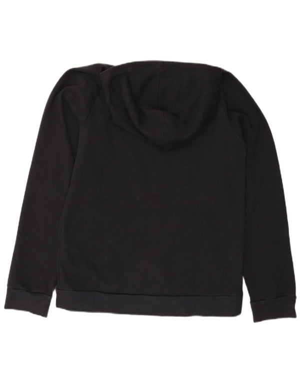 Джемпер с капюшоном UNDER ARMOR для мальчиков 13-14 лет, размер XL, черный хлопок