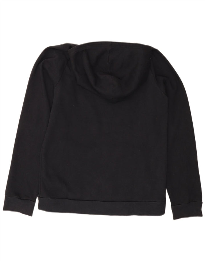 Джемпер с капюшоном UNDER ARMOR для мальчиков 13-14 лет, размер XL, черный хлопок