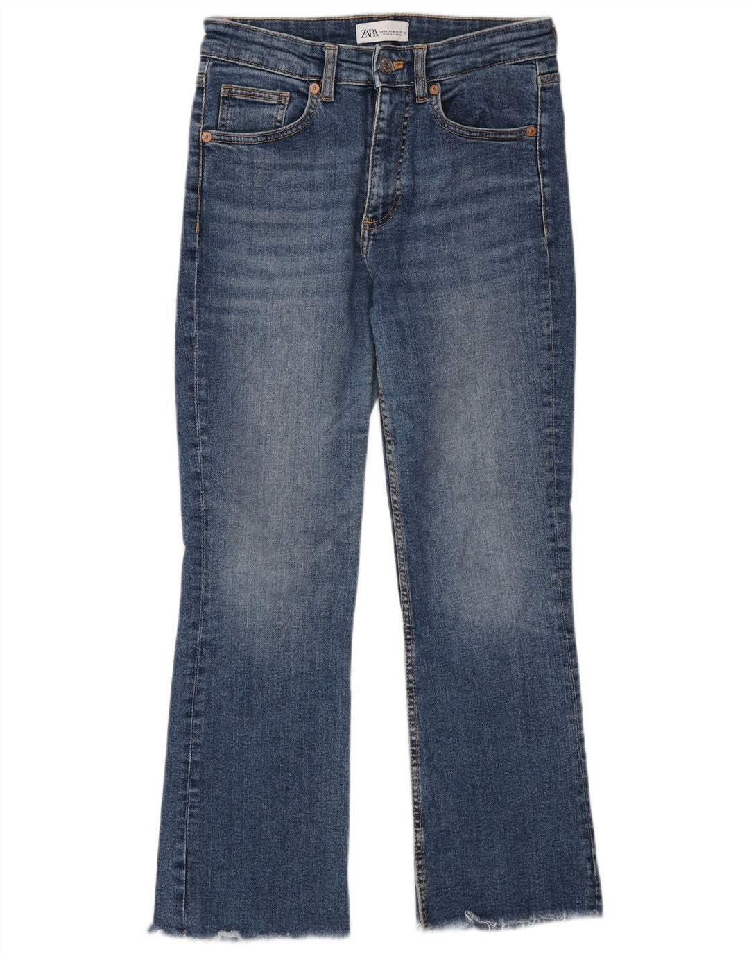 Женские джинсы Bootcut Zara EU 38 Small W28 L26 Синие