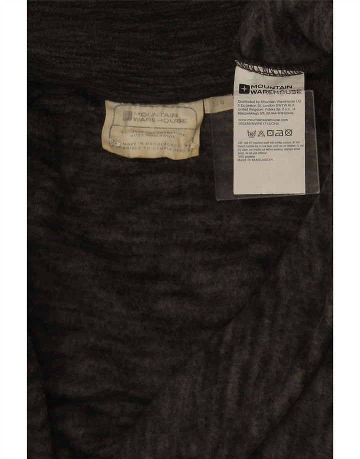 Женская флисовая куртка на молнии Mountain Warehouse UK 16, большая серая в крапинку