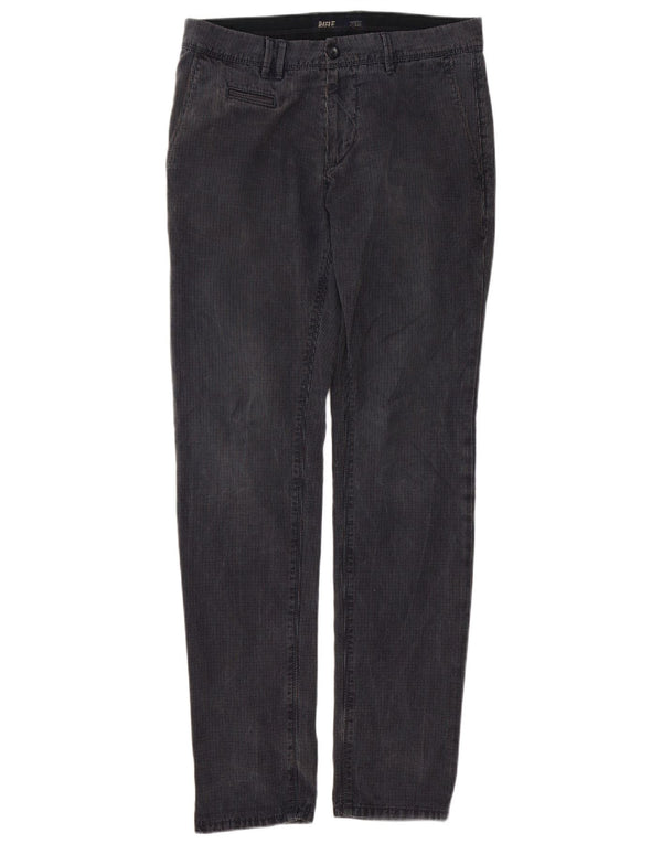 Мужские узкие брюки-чиносы Rifle W32 L33 Темно-синие в клетку