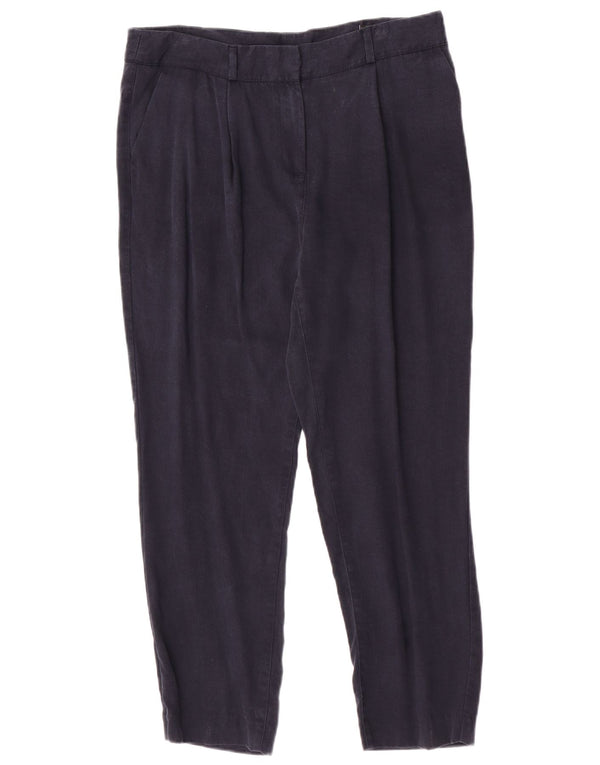 Женские брюки чинос Marks & Spencer UK 14, большие W32 L27, темно-синие