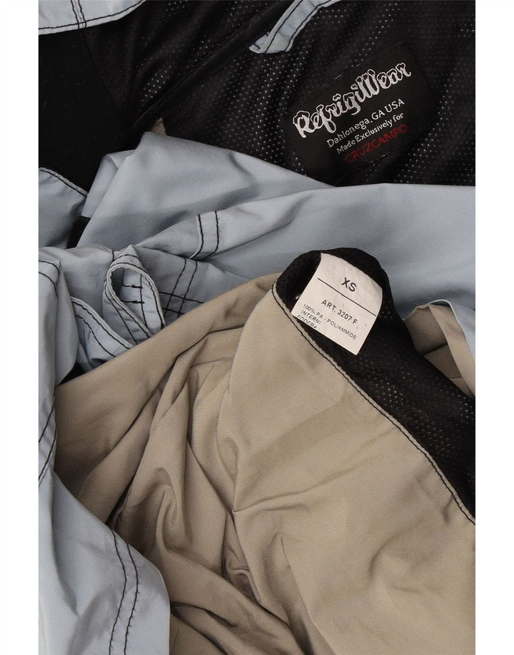 REFRIGIWEAR Мужская ветровка с капюшоном UK 34 XS Синий Полиамид