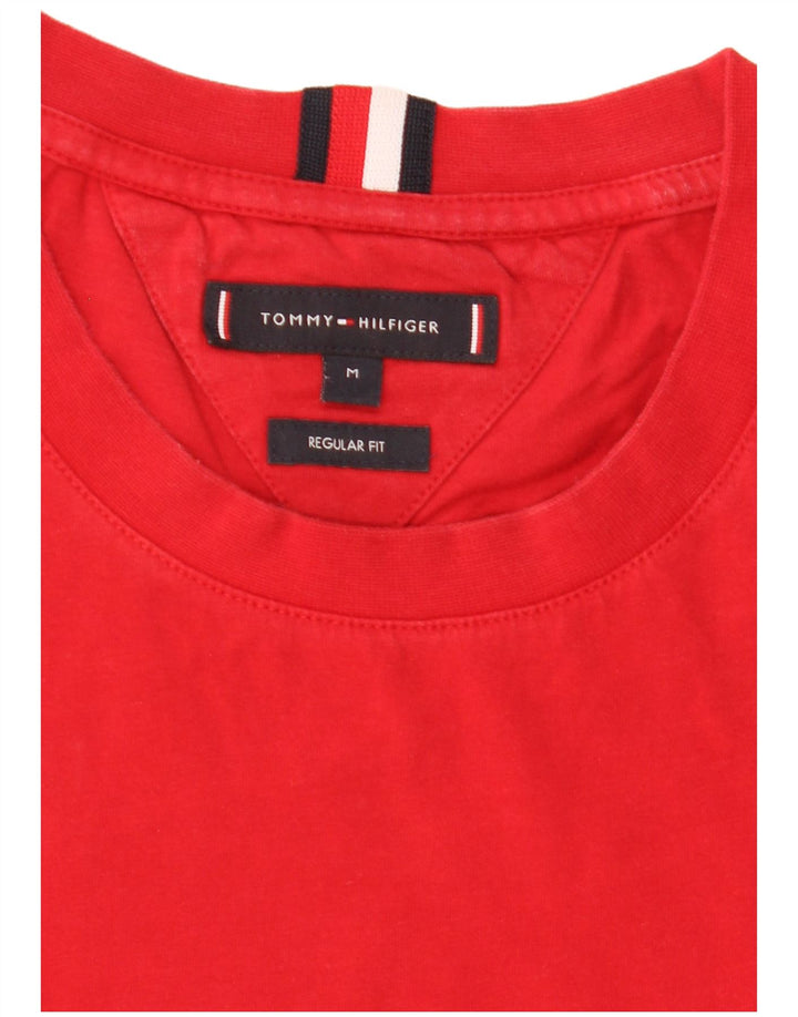 Мужская футболка обычного кроя Tommy Hilfiger, средний красный