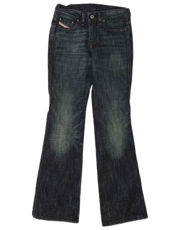 Женские джинсы Diesel Bootcut W26 L31 Темно-синие, хлопок