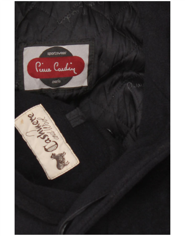 Мужское пальто PIERRE CARDIN UK 40, большой темно-синий кашемир