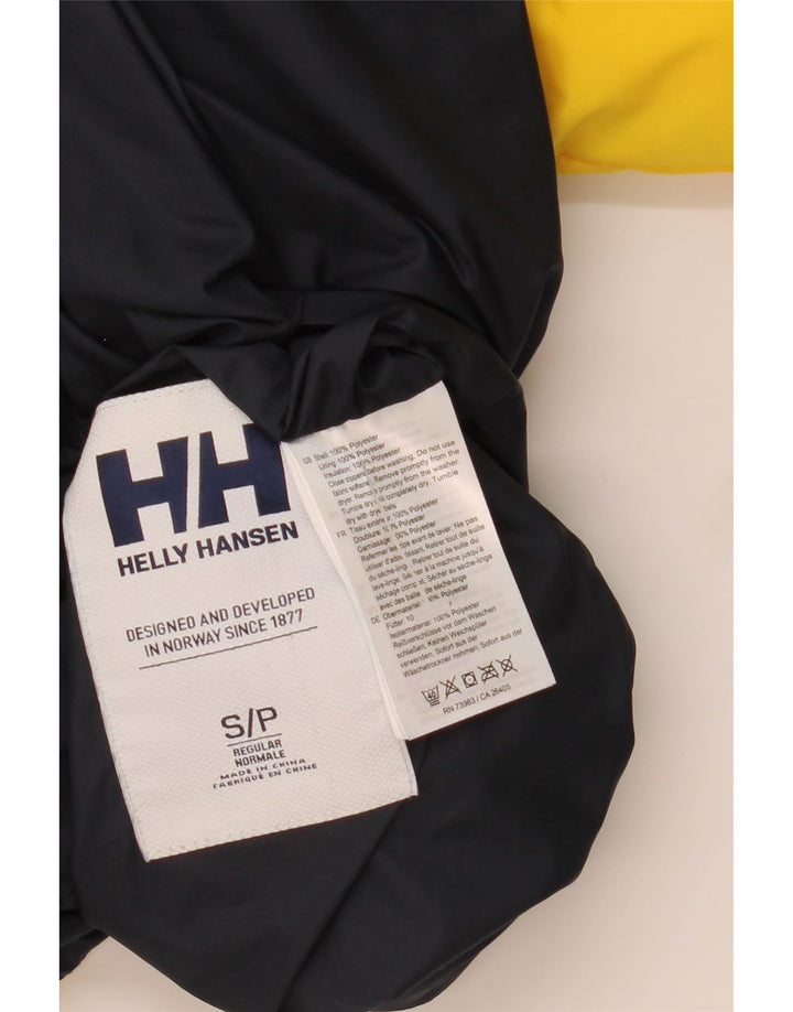 Женская двусторонняя стеганая куртка оверсайз Helly Hansen UK 10, маленькая, желтая