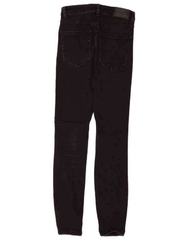Zara Womens Skinny Jeans EU 36 XS W26 L26 Black Cotton