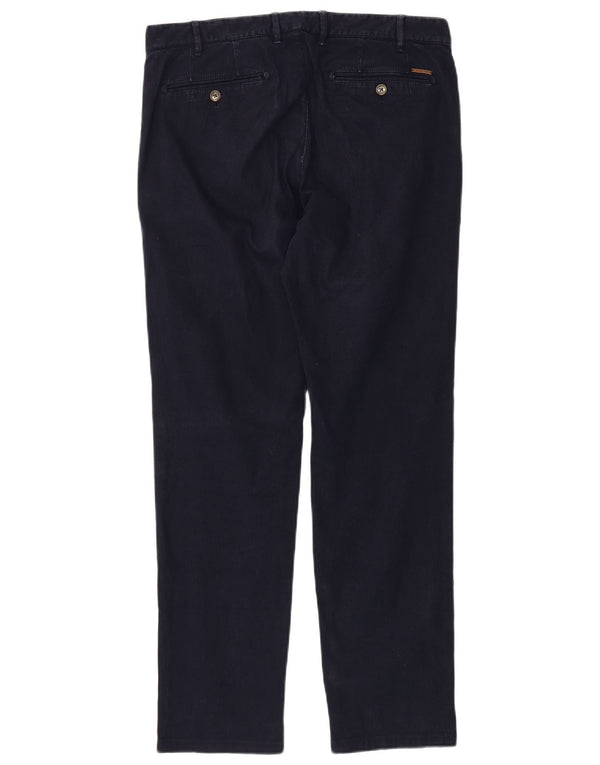 Мужские повседневные брюки-чиносы MASSIMO DUTTI EU 42, большие W32 L32, темно-синие