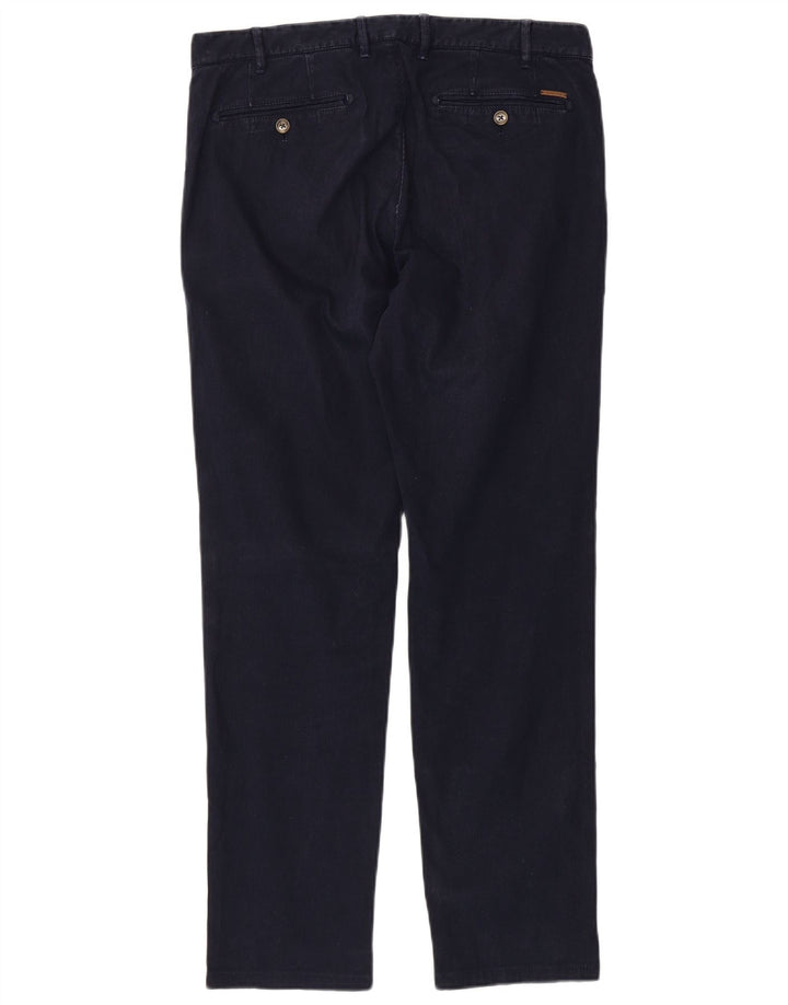 Мужские повседневные брюки-чиносы MASSIMO DUTTI EU 42, большие W32 L32, темно-синие