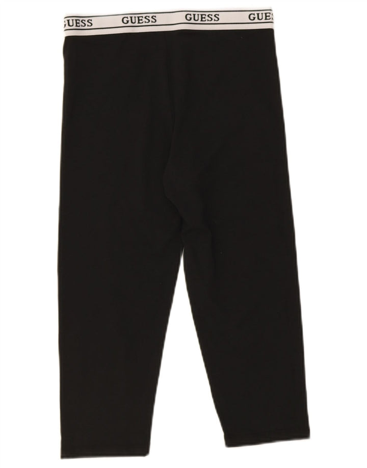 Женские леггинсы-капри Guess UK 10, маленькие черные модальные