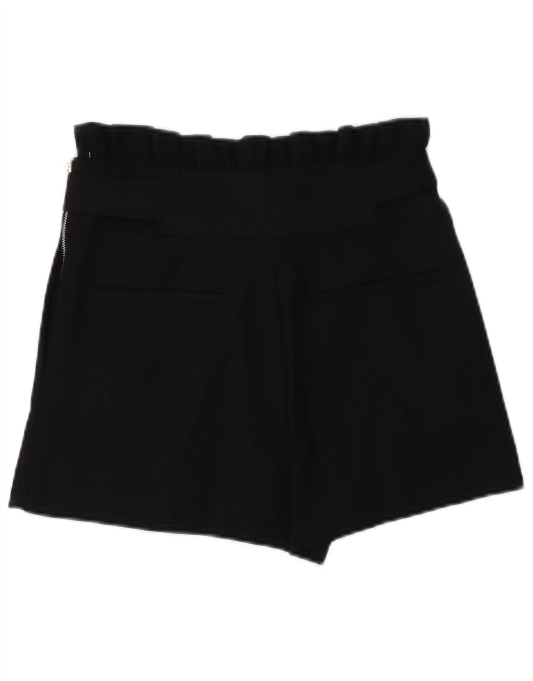 Женские шорты Zara Trafaluc с высокой талией, маленькие W26, черные, полиэстер