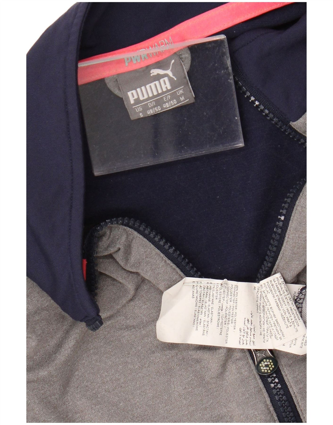 Мужской пуловер с воротником на молнии, спортивный костюм, средний размер