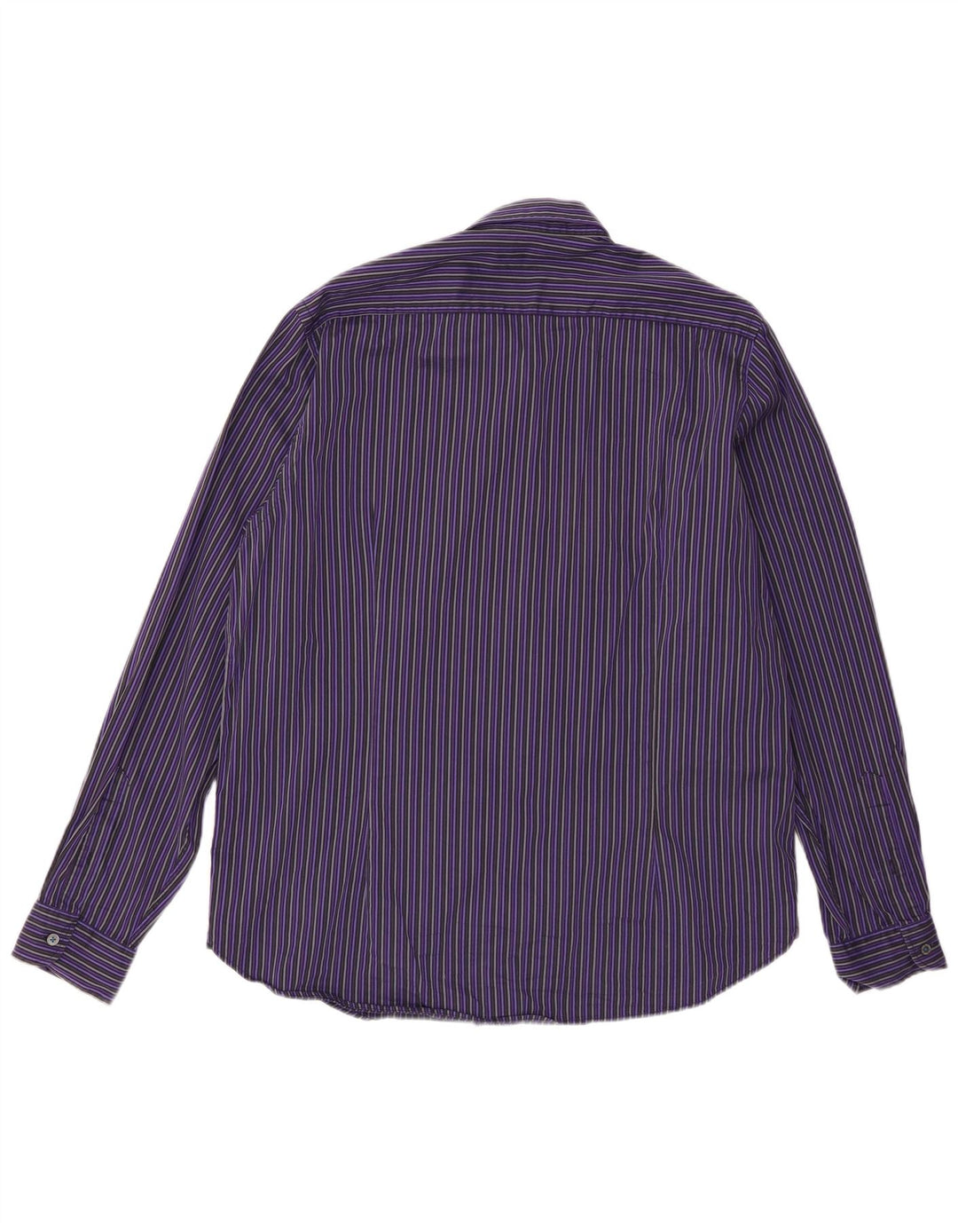 Мужская рубашка Ted Baker, размер 6, 2XL, хлопковая фиолетовая полоска