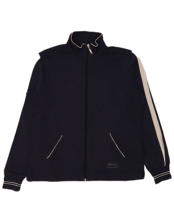 Женский спортивный костюм Champion, верхняя куртка UK 18 XL, темно-синий, хлопок