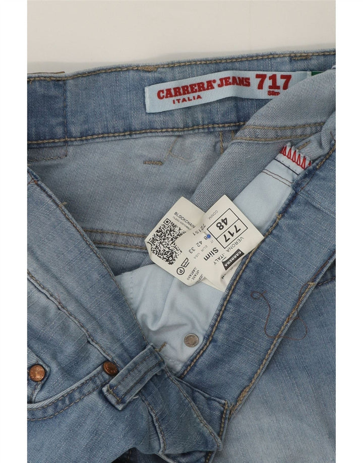 Мужские джинсы Carrera 717 Slim IT 48 Medium W33 L32 Синий хлопок