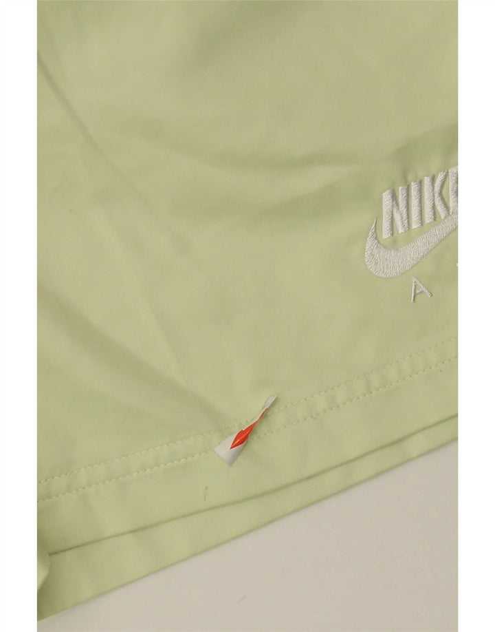 Женские спортивные шорты Nike UK 10, маленькие зеленые из полиэстера