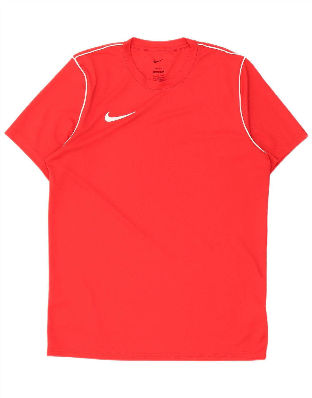 Мужская футболка Nike Dri Fit Slim Fit, большой красный полиэстер